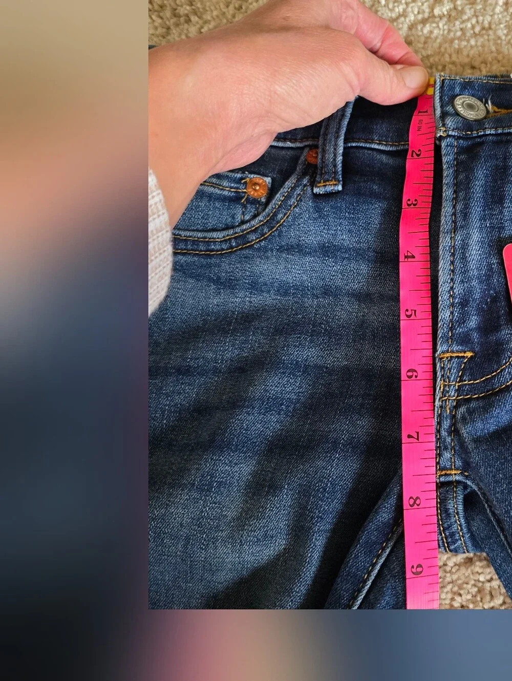 New Lucky Brand Size 00/24 Sweet Mid Rise Flare Jeans